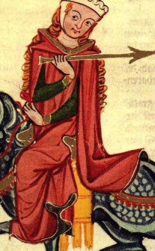 Detail from Die Manessesche Liederhandschrift