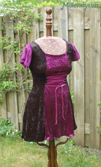 gothic-fantasy dress - front