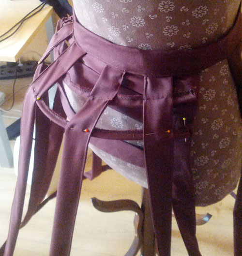 crinoline butt support