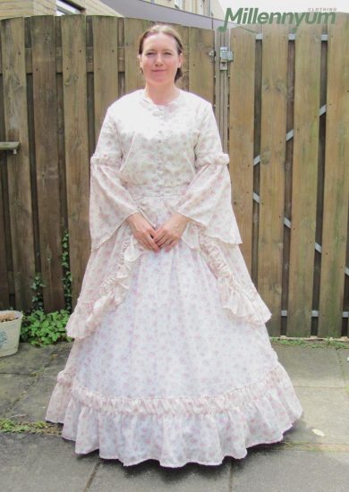 Victorian summer dress - front