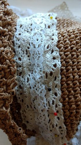 adding more lace