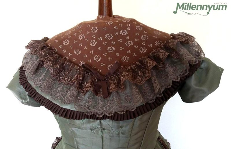 Victorian ballgown neckline