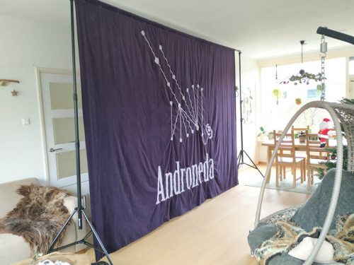 backdrop after sewing