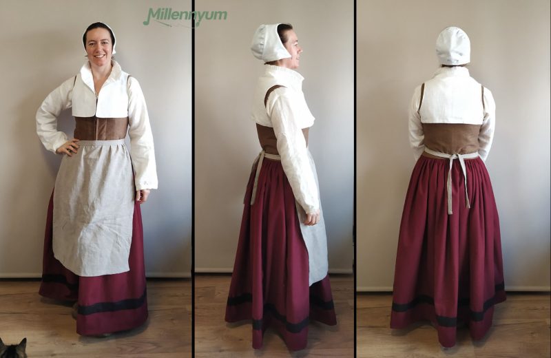 17th century outfit - without sleeves