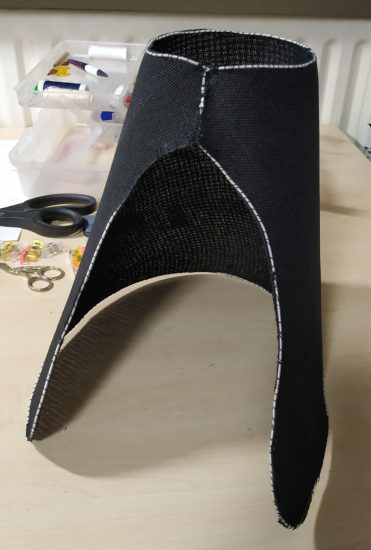 shaped buckram