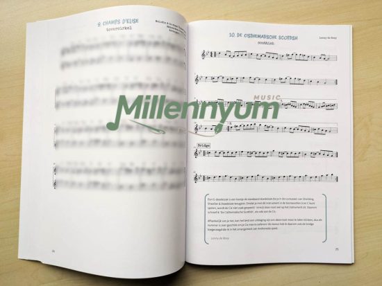 sheet music of De Cysthematische Scottish
