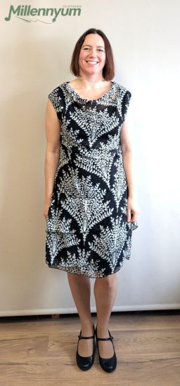 layered dress - front