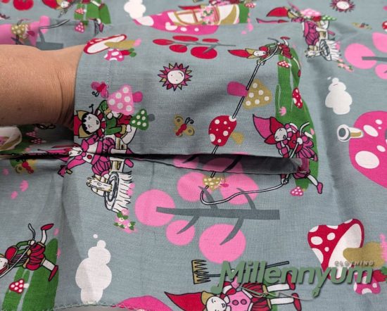 Cargo pocket - sideways