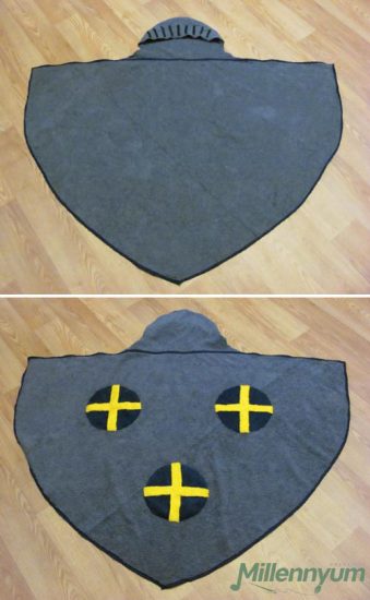 hooded baby towel 'Coat of arms'