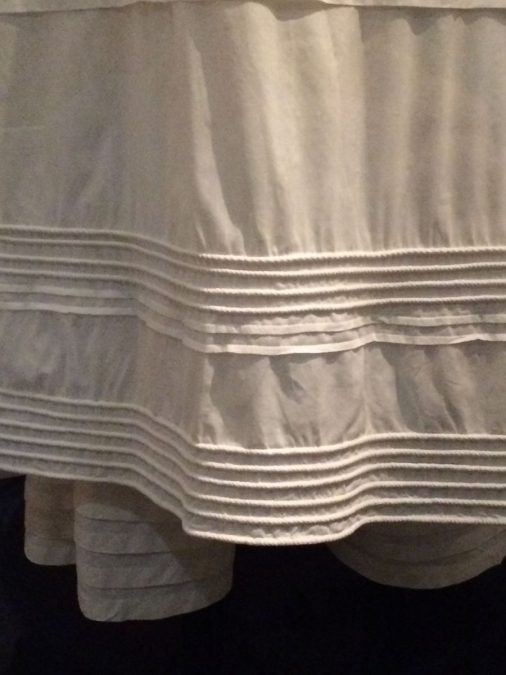 1820-1830 corded petticoat