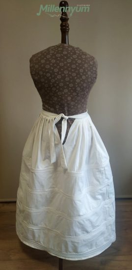 corded petticoat - back