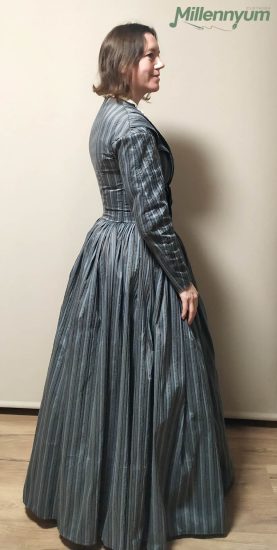 Dickens dress - side