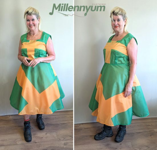 Finished 4Days Marches dress