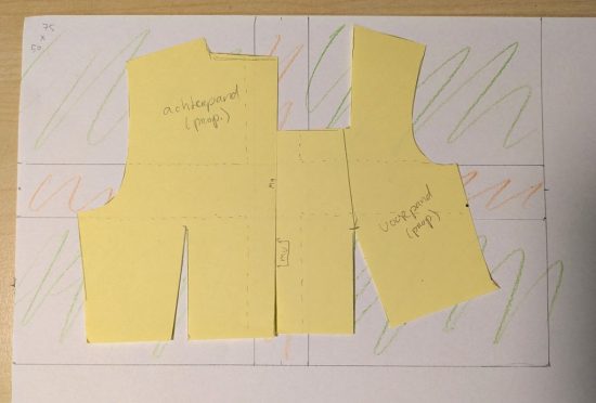 1/4th scale pattern