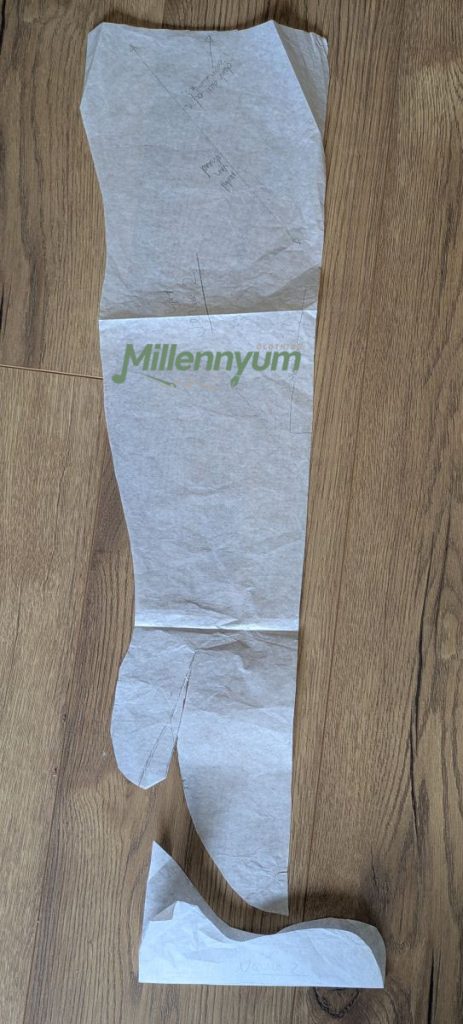 medieval stockings pattern type 1