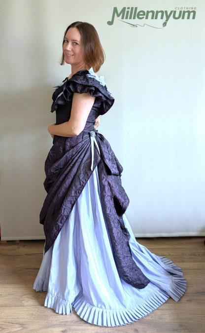 Victorian evening gown - side