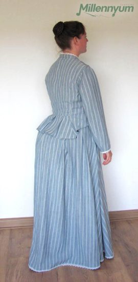 1888s dress - back