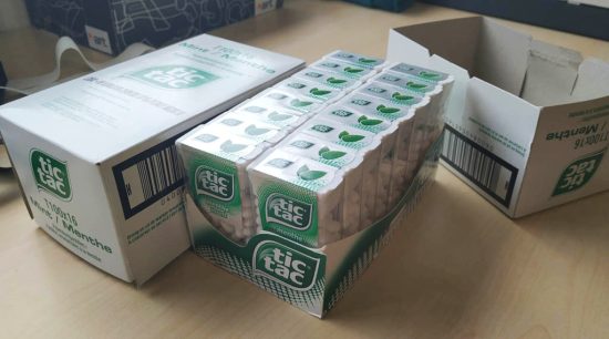 Tic Tac boxes