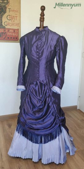 polonaise dress - front