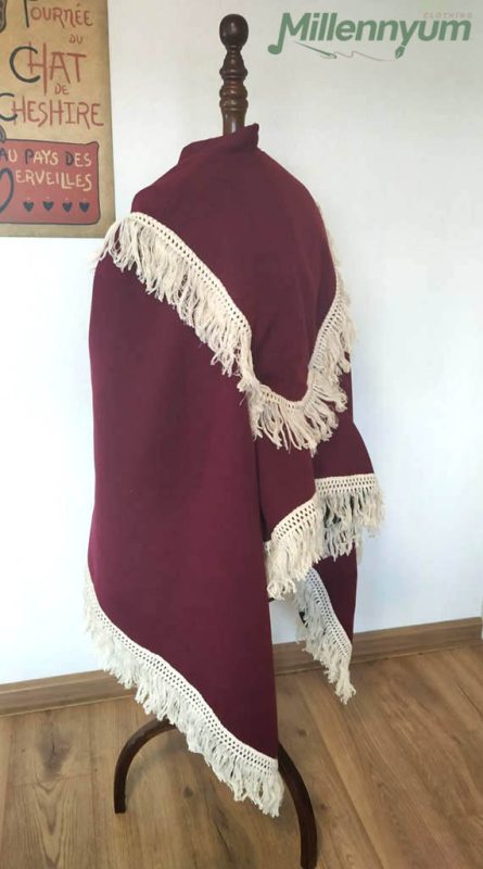 talma wrap from the side