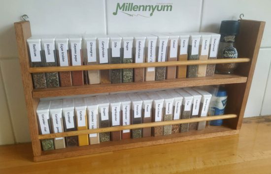 Tic Tac spice rack