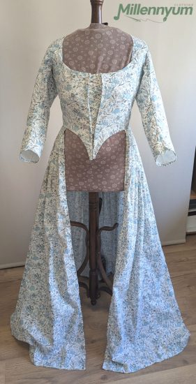 Aidah gown on mannequin